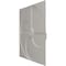Ekena Millwork 19 5/8in. W x 19 5/8in. H Windmill EnduraWall Decorative 3D Wall Panel Covers 2.67 Sq. Ft. WP20X20WIFSM - alternate 5